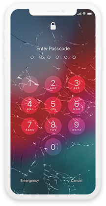 Locked out of iPhone with broken screen