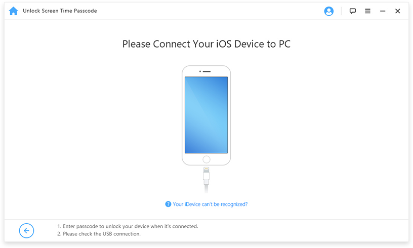 Connect iOS device to computer